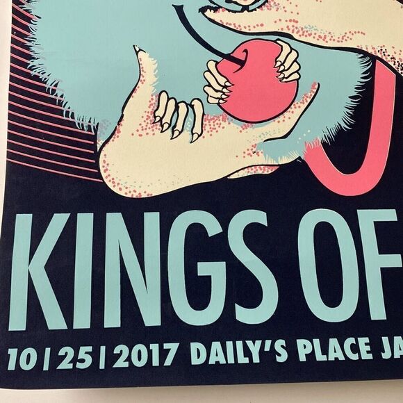 Kings of Leon concert tour poster 2017 Florida Crosgrove Mouse - Picture 6 of 7